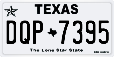 TX license plate DQP7395