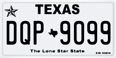 TX license plate DQP9099