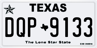 TX license plate DQP9133