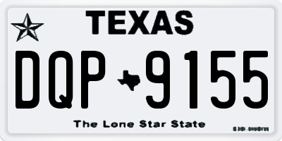 TX license plate DQP9155