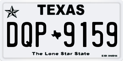 TX license plate DQP9159