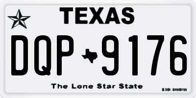 TX license plate DQP9176