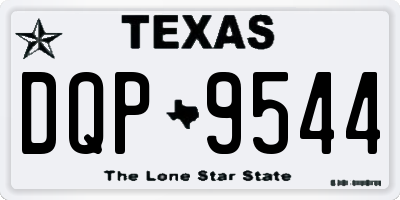 TX license plate DQP9544