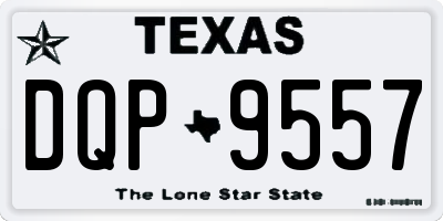 TX license plate DQP9557