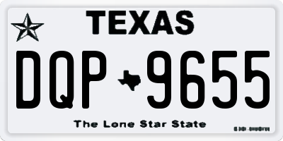 TX license plate DQP9655