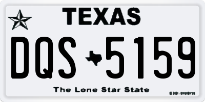TX license plate DQS5159