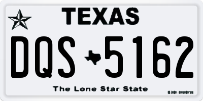 TX license plate DQS5162