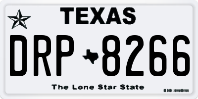 TX license plate DRP8266