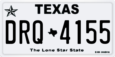 TX license plate DRQ4155