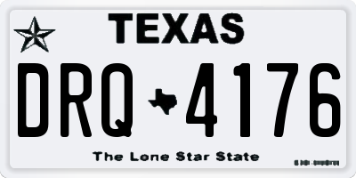 TX license plate DRQ4176