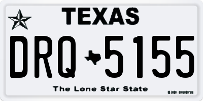 TX license plate DRQ5155