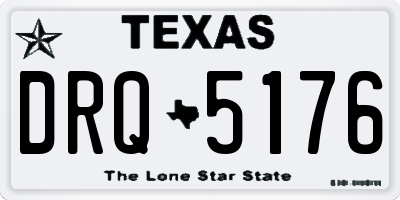 TX license plate DRQ5176