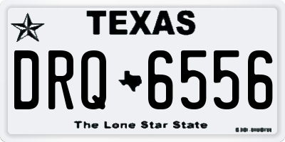 TX license plate DRQ6556