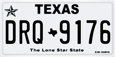 TX license plate DRQ9176