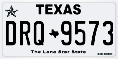 TX license plate DRQ9573