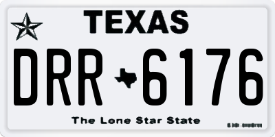 TX license plate DRR6176