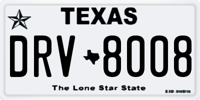 TX license plate DRV8008