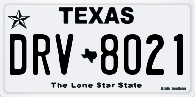 TX license plate DRV8021