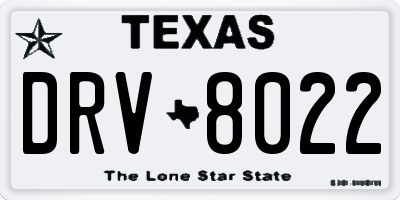 TX license plate DRV8022