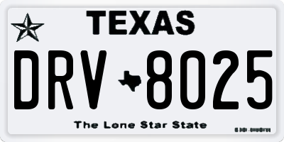 TX license plate DRV8025