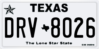 TX license plate DRV8026