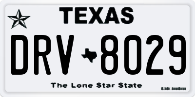 TX license plate DRV8029