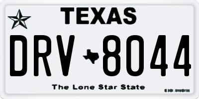 TX license plate DRV8044