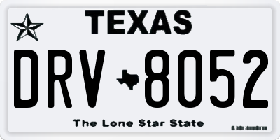 TX license plate DRV8052