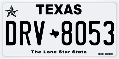 TX license plate DRV8053