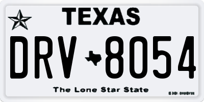 TX license plate DRV8054