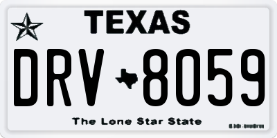 TX license plate DRV8059