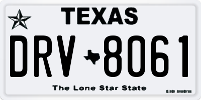 TX license plate DRV8061