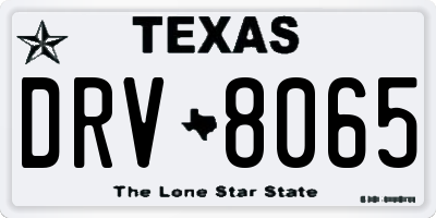 TX license plate DRV8065