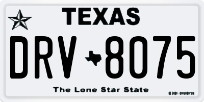 TX license plate DRV8075