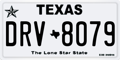 TX license plate DRV8079