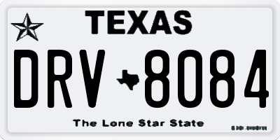 TX license plate DRV8084