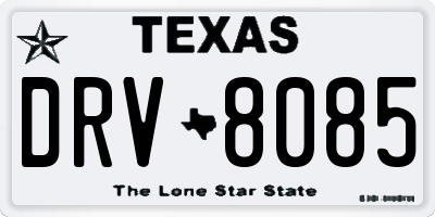 TX license plate DRV8085