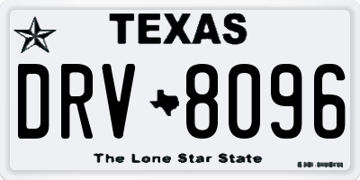 TX license plate DRV8096