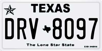 TX license plate DRV8097