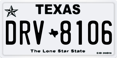 TX license plate DRV8106