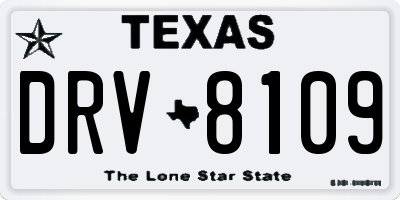 TX license plate DRV8109