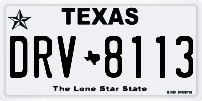 TX license plate DRV8113