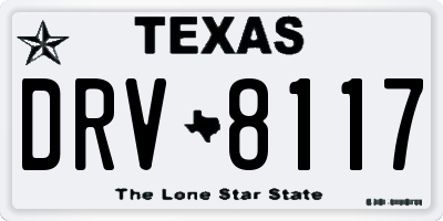 TX license plate DRV8117