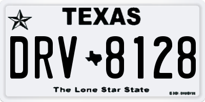 TX license plate DRV8128