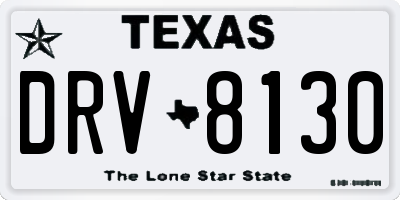 TX license plate DRV8130