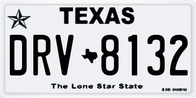 TX license plate DRV8132