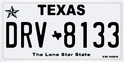 TX license plate DRV8133