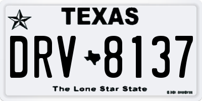 TX license plate DRV8137