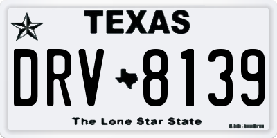 TX license plate DRV8139