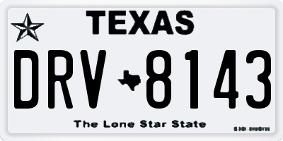 TX license plate DRV8143